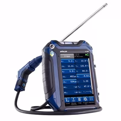 Wohler A 550 Combustion Flue Gas Analyzer 